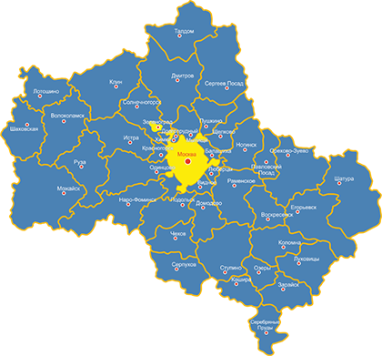 География обслуживания